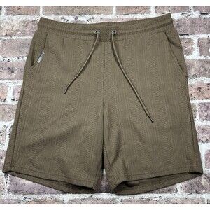 Jackson Reed Men’s M Shorts Brown Textured Gorpcore Casual Beach Summer Comfy